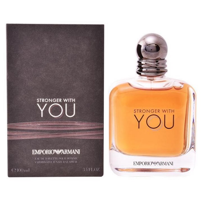 Stronger With You Emporio Armani Perfume by Giorgio Armani 3.4oz Eau De Toilette Spray